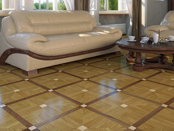 The overall coordination of wooden flooring and home decoration is very important.